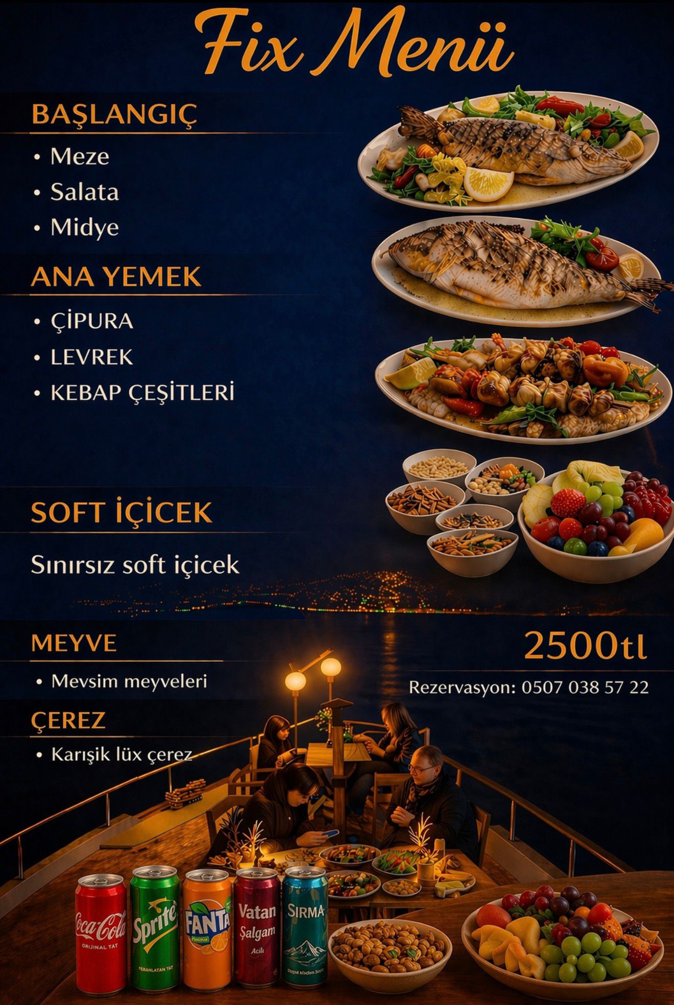 Alkolsüz Fix Menu